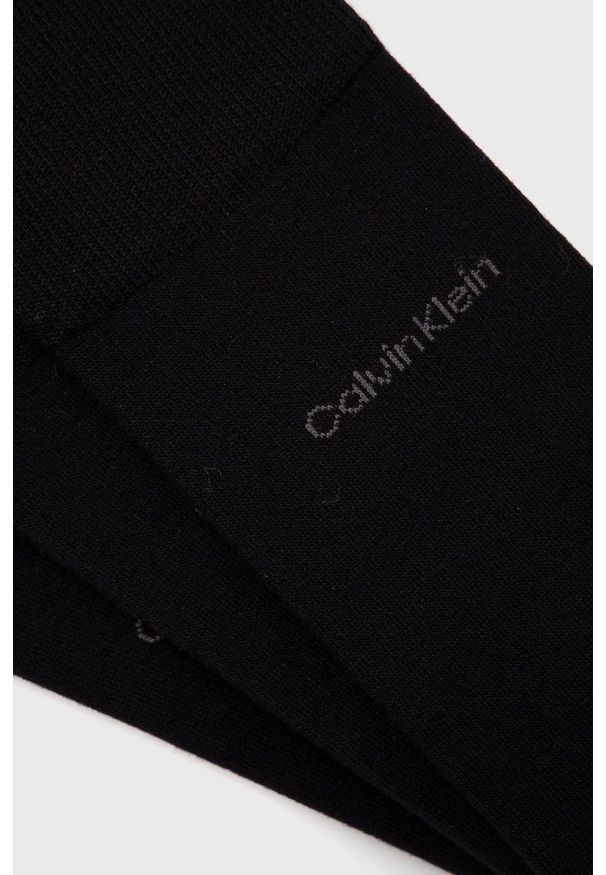 Calvin Klein skarpetki (3-pack). Kolor: czarny