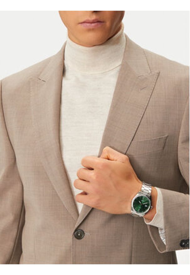 Casio Zegarek MTP-1302PD-3AVEF Srebrny. Kolor: srebrny