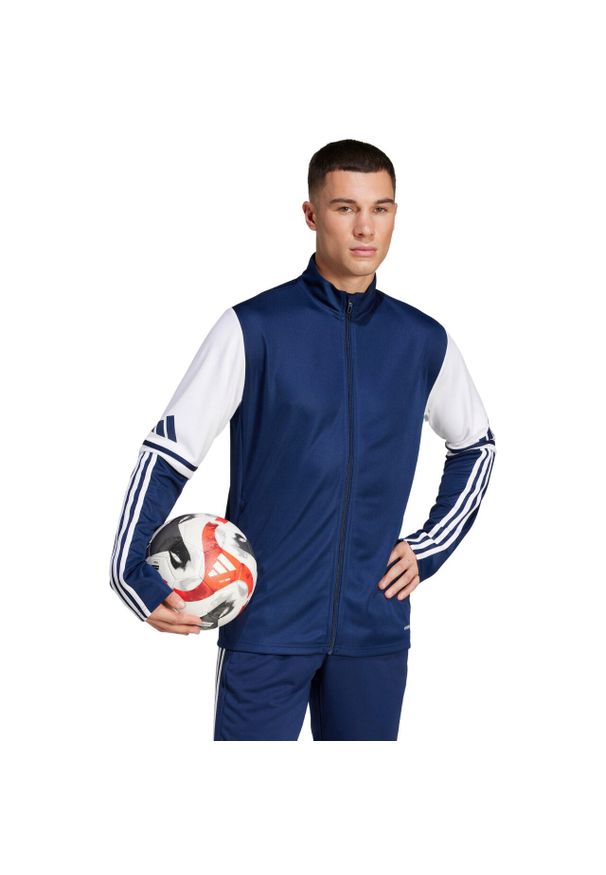 Adidas - Bluza męska adidas Squadra 25 Training. Kolor: biały, niebieski, wielokolorowy