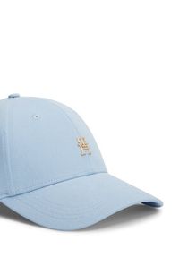 TOMMY HILFIGER - Tommy Hilfiger Czapka z daszkiem Elevated Chic AW0AW17631 Błękitny. Kolor: niebieski. Materiał: bawełna #3