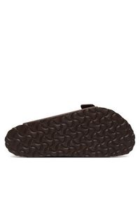Birkenstock Klapki Arizona Sfb 451161 Brązowy. Kolor: brązowy. Materiał: skóra