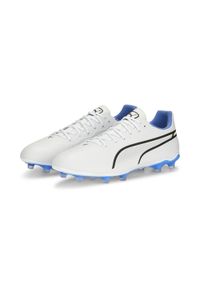 Puma - Buty do piłki nożnej męskie PUMA King Pro FG/AG. Kolor: pomarańczowy, czarny, biały, żółty, wielokolorowy. Sport: piłka nożna