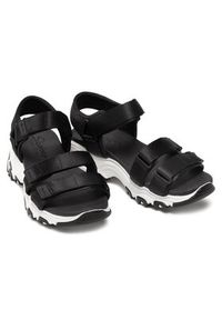 skechers - Skechers Sandały Fresh Catch 31514 /BLK Czarny. Kolor: czarny. Materiał: materiał #7