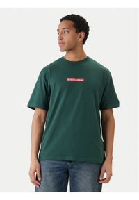 Quiksilver T-Shirt Dna Clicker EQYZT08207 Zielony Regular Fit. Kolor: zielony. Materiał: bawełna #1