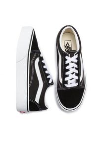 Vans Tenisówki Old Skool Platfor VN0A3TL36BT1 Czarny. Kolor: czarny. Materiał: zamsz, skóra #6