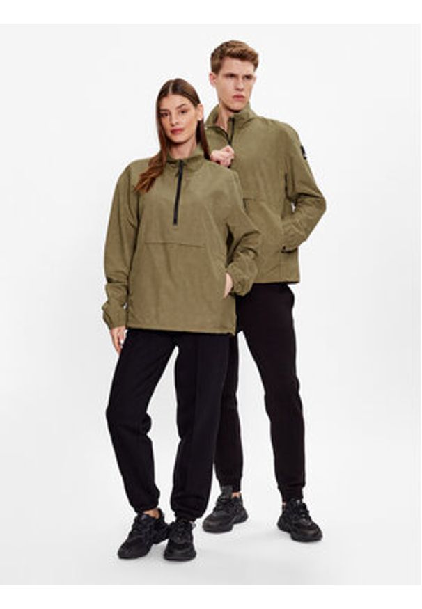 Jack Wolfskin Kurtka anorak Unisex Konstabler 1307501 Khaki Relaxed Fit. Kolor: brązowy. Materiał: syntetyk