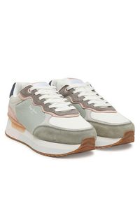 Pepe Jeans Sneakersy PLS60034 Zielony. Kolor: zielony. Materiał: skóra, zamsz #3