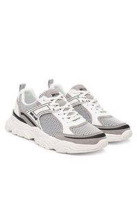 Just Cavalli Sneakersy 80QA3SH5 ZSE66 Szary. Kolor: szary. Materiał: materiał #2