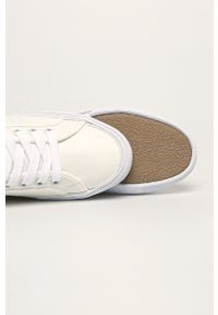 Pepe Jeans - Tenisówki Aberlady Vega. Nosek buta: okrągły. Zapięcie: sznurówki. Kolor: biały. Materiał: syntetyk, materiał, skóra ekologiczna, guma. Szerokość cholewki: normalna. Obcas: na obcasie. Wysokość obcasa: średni, niski #3
