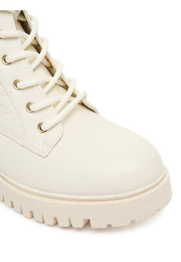 Guess Trapery FLTORA FAL10 Écru. Materiał: skóra