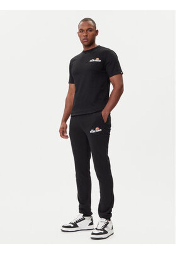 Ellesse T-Shirt Voodoo SHB06835 Czarny Regular Fit. Kolor: czarny. Materiał: bawełna