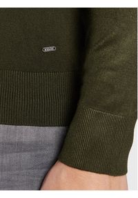 Petrol Industries Sweter M-3020-KWC258 Zielony Regular Fit. Kolor: zielony. Materiał: wiskoza #4