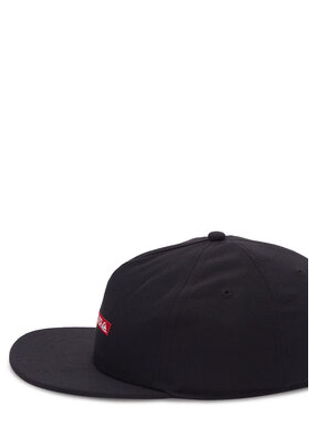 Quiksilver Czapka z daszkiem Dna Clicked AQYHA05452 Czarny. Kolor: czarny. Materiał: poliester
