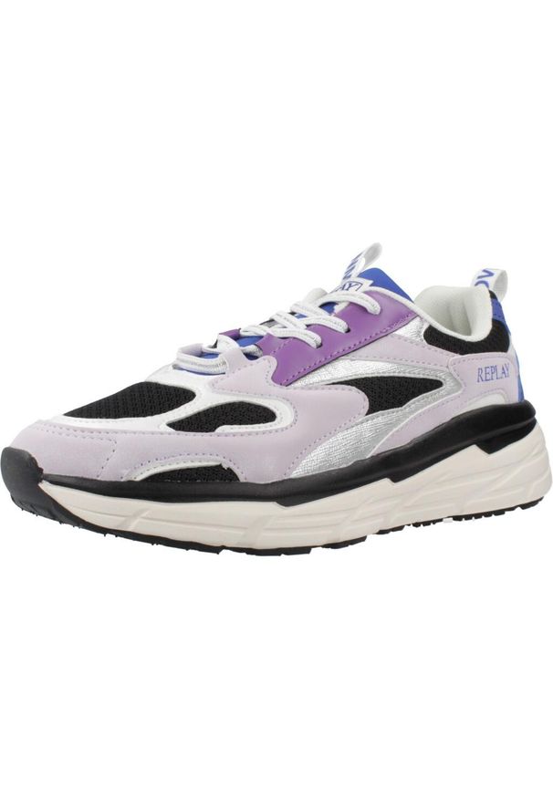 Replay - Buty REPLAY CHRISTAL JR GIRL Fioletowy. Okazja: na co dzień. Kolor: fioletowy. Materiał: syntetyk, tkanina