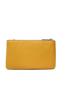 Calvin Klein Torebka Re-Lock Dbl Crossbody Bag Pbl K60K609140 Żółty. Kolor: żółty. Materiał: skórzane