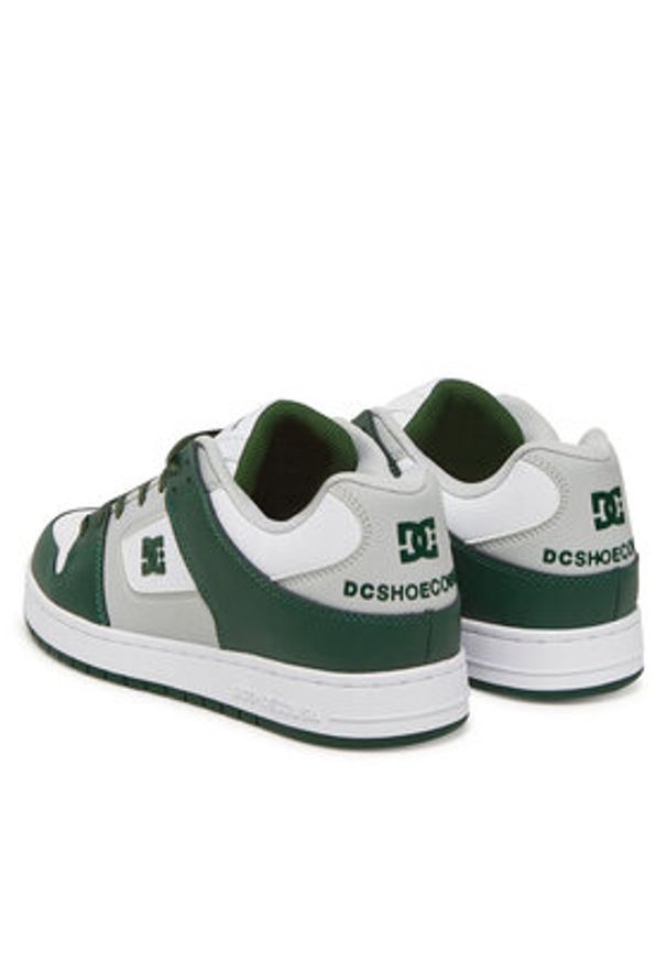 DC Sneakersy MANTECA SE DC01758100 Zielony. Kolor: zielony. Materiał: skóra