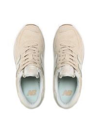 New Balance Sneakersy WL574NC Beżowy. Kolor: beżowy. Materiał: skóra, zamsz. Model: New Balance 574