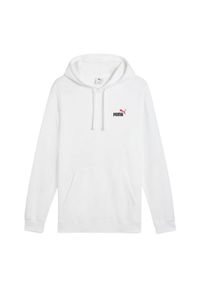 Puma - Męska Bluza Z Kapturem Ess 2 Color Small No 1. Typ kołnierza: kaptur. Kolor: biały