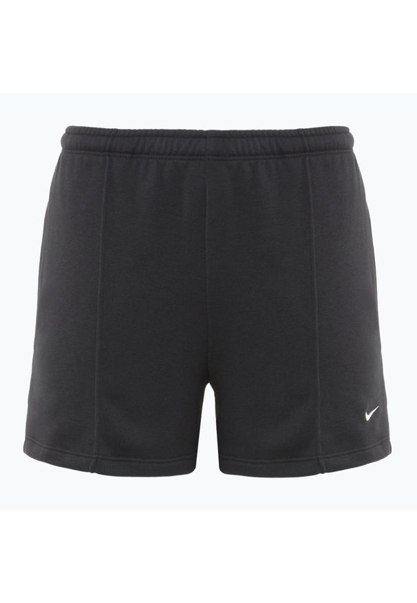 Spodenki damskie Nike Sportswear Chill Terry 4". Kolor: czarny. Sport: fitness