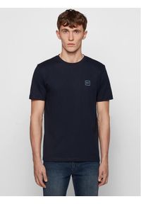 BOSS - Boss T-Shirt Tales 50389364 Granatowy Regular Fit. Kolor: niebieski. Materiał: bawełna #1