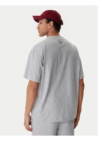 Reebok T-Shirt Beglin RK25554CCM Szary Relaxed Fit. Kolor: szary. Materiał: bawełna #4