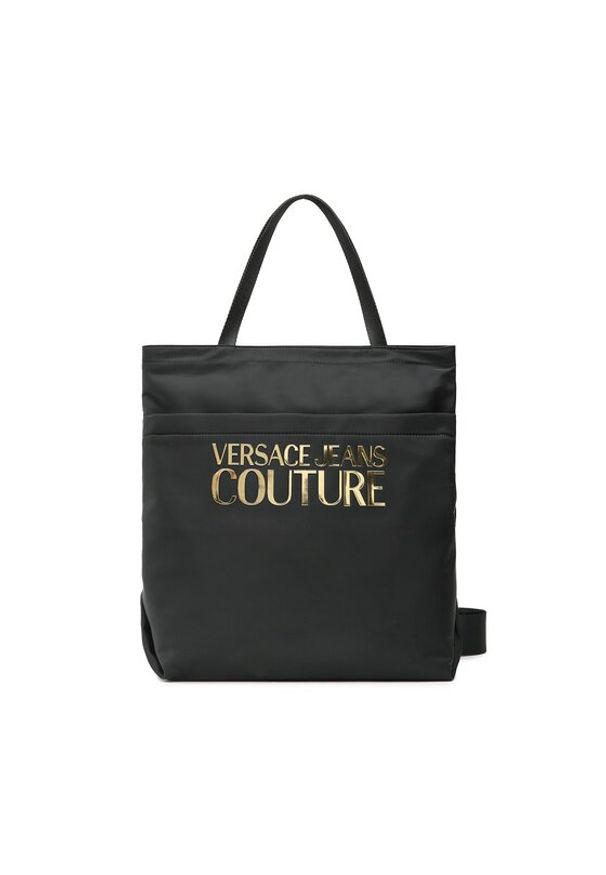 Versace Jeans Couture Torebka 74YA4B92 Czarny. Kolor: czarny