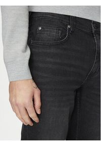 Mustang Jeansy Washington 1016334 Czarny Straight Fit. Kolor: czarny