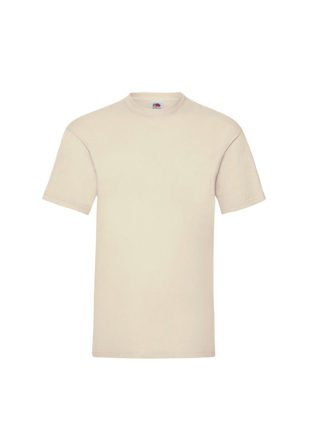 FRUIT OF THE LOOM - Koszulka Unisex Dla Dorosłych Valueweight. Kolor: szary, beżowy, wielokolorowy. Sport: turystyka piesza