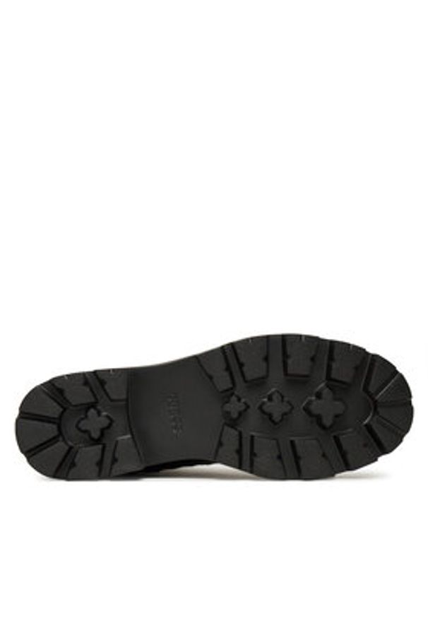 Guess Botki FLTYAN ELE10 Czarny. Kolor: czarny. Materiał: skóra