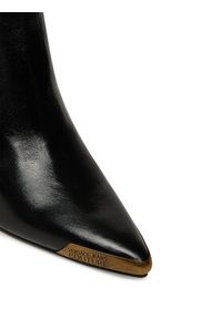 Versace Jeans Couture Botki 79VA3S57 Czarny. Kolor: czarny. Materiał: skóra #4