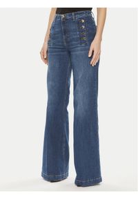 ViCOLO Jeansy DB5054 Niebieski Wide Leg. Kolor: niebieski #1