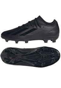 Adidas - Buty piłkarskie adidas X Crazyfast.3 Fg Jr ID9355 czarne. Zapięcie: sznurówki. Kolor: czarny. Materiał: syntetyk. Sport: piłka nożna #5