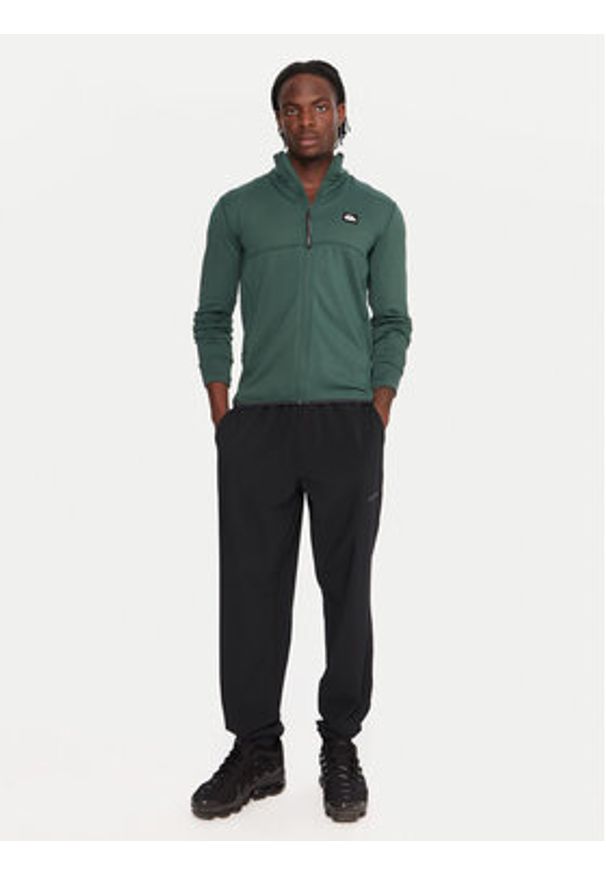 Quiksilver Bluza techniczna Steep Point EQYPF03078 Zielony Slim Fit. Kolor: zielony. Materiał: syntetyk