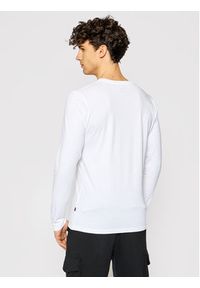 Alpha Industries Longsleeve Basic T 100510 Biały Regular Fit. Kolor: biały. Materiał: bawełna. Długość rękawa: długi rękaw