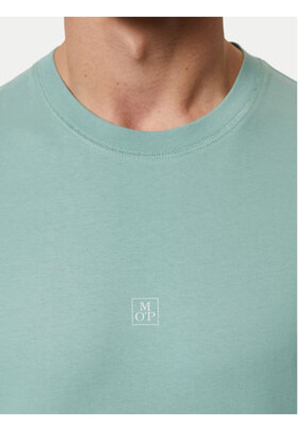 Marc O'Polo T-Shirt 426 2012 51604 Zielony Regular Fit. Typ kołnierza: polo. Kolor: zielony. Materiał: bawełna