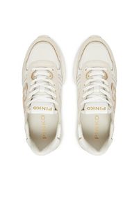 Pinko - PINKO Sneakersy Zoe 01 SS0087P023 Biały. Kolor: biały. Materiał: skóra