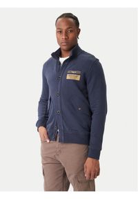 Aeronautica Militare Bluza 252FE2072UF00669 Granatowy Regular Fit. Kolor: niebieski. Materiał: bawełna