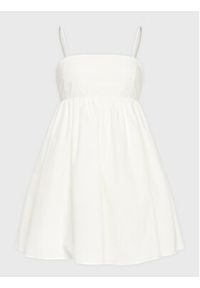 Glamorous Sukienka letnia CA0395 Biały Regular Fit. Kolor: biały. Materiał: bawełna. Sezon: lato #2
