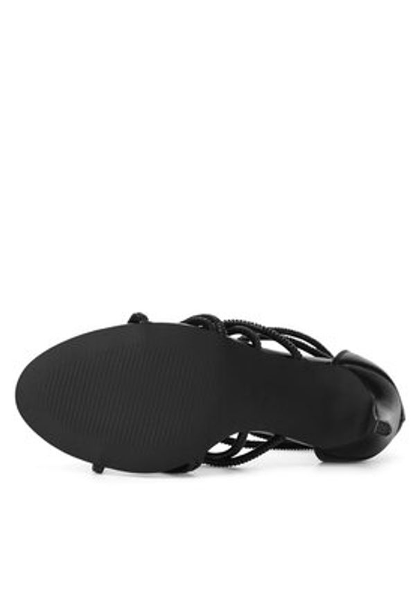 DeeZee Sandały JY017759-1 Czarny. Kolor: czarny. Materiał: syntetyk, materiał