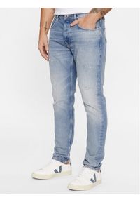 Pepe Jeans Jeansy PM207392RH1 Niebieski Slim Taper Fit. Kolor: niebieski #1