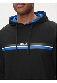 BOSS - Boss Bluza Authentic 50515139 Czarny Regular Fit. Kolor: czarny. Materiał: bawełna