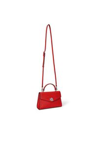 Lauren Ralph Lauren - LAUREN RALPH LAUREN Torebka 431966765006 Czerwony. Kolor: czerwony. Materiał: skórzane #5