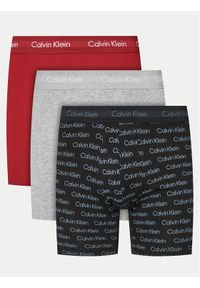 Calvin Klein Underwear Komplet 3 par bokserek 000NB3057A Kolorowy. Materiał: bawełna. Wzór: kolorowy