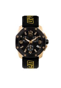 Timex Zegarek Icon Chronograph TW2V58500 Czarny. Kolor: czarny