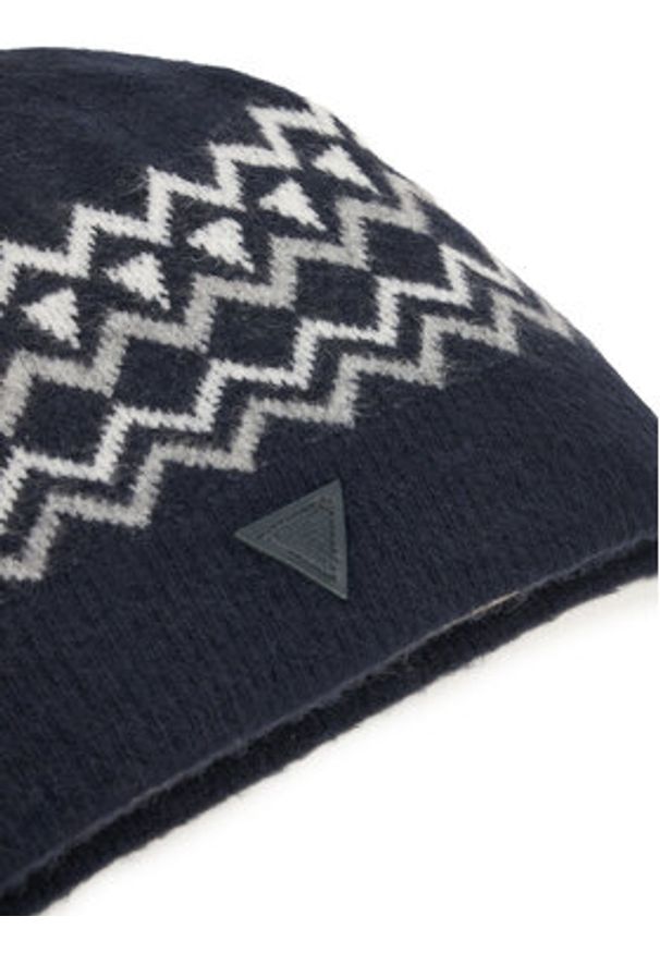 Guess Zestaw Szalik i Czapka M4PZ60 Z3LQ0 Granatowy. Kolor: niebieski. Materiał: materiał