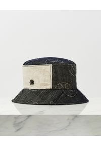 MAISON MICHEL PARIS - Patchworkowy kapelusz Axel. Kolor: szary. Materiał: materiał