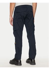 G-Star RAW - G-Star Raw Spodnie materiałowe Rovic 3D D02190 Granatowy Regular Fit. Kolor: niebieski. Materiał: bawełna