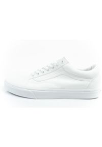 Buty trampki sportowe męskie Vans Old Skool. Kolor: biały. Materiał: materiał, tkanina. Szerokość cholewki: normalna. Styl: sportowy