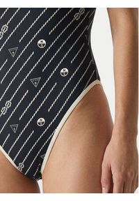 Guess Strój kąpielowy W6GZ07 K3280 Granatowy. Kolor: niebieski. Materiał: syntetyk #3