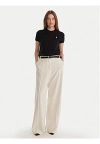 Polo Ralph Lauren T-Shirt 211971872005 Czarny Slim Fit. Typ kołnierza: polo. Kolor: czarny. Materiał: bawełna #6